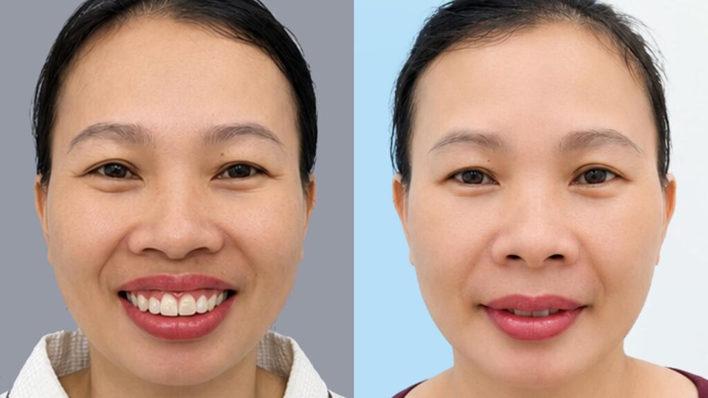 20 ngày “lột xác” khuyết điểm hàm hô, cằm lẹm của chị Hồng Thanh