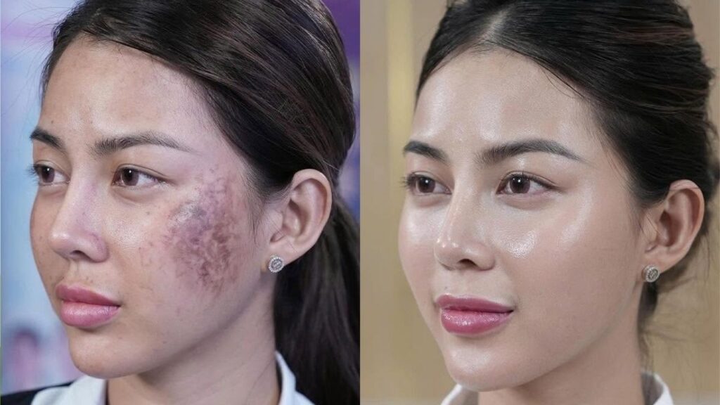 Ngọc Trân lấy lại làn da sáng khỏe sau trị nám hỗn hợp bằng phác đồ Biozen