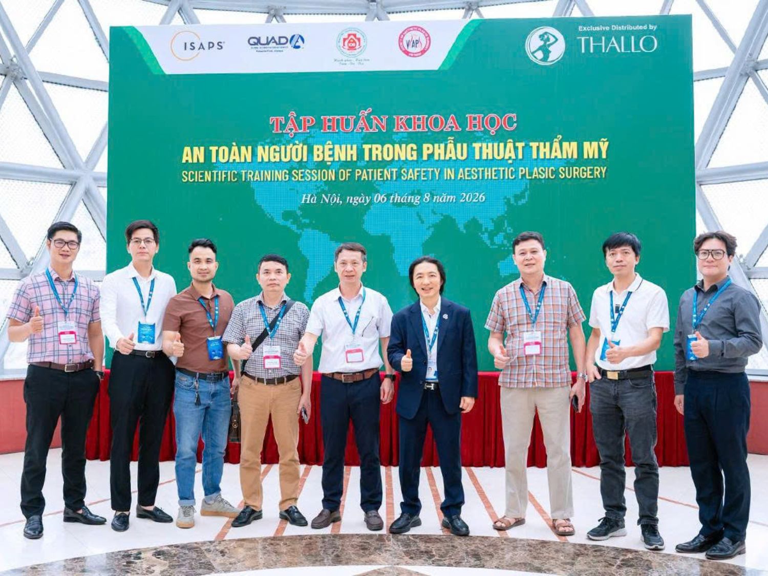 Dr. Richard Huy cùng các bác sĩ Bệnh viện thẩm mỹ Kangnam tham gia tập huấn “An toàn người bệnh trong phẫu thuật thẩm mỹ”