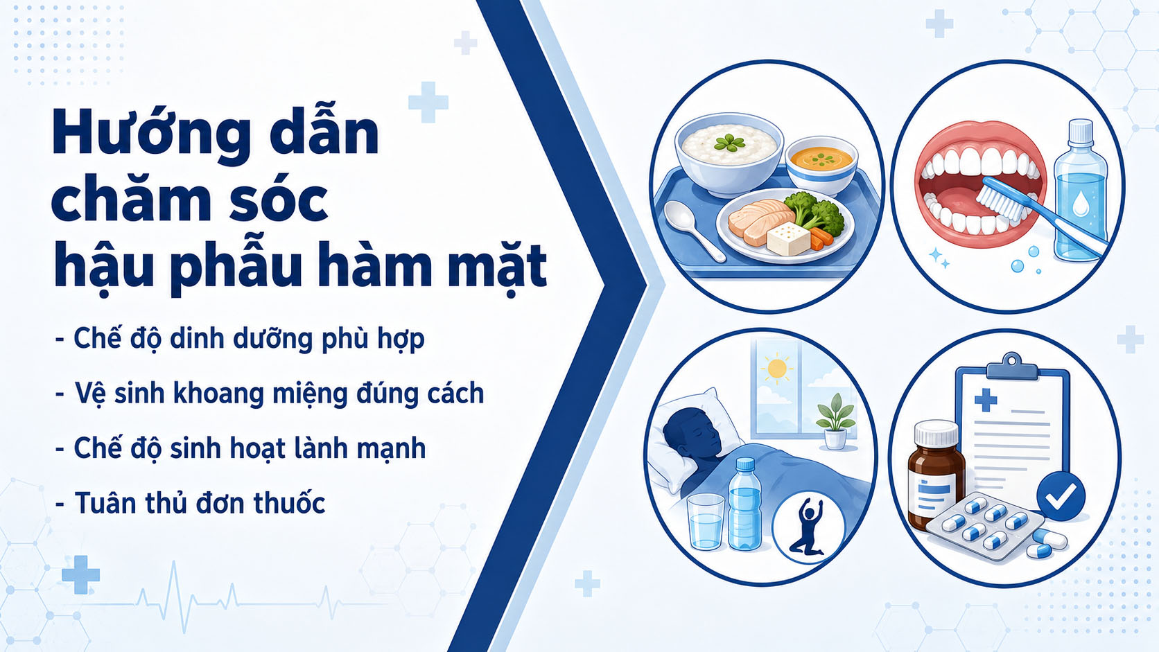 ảnh mô tả Hướng dẫn chăm sóc hậu phẫu đúng cách tại nhà