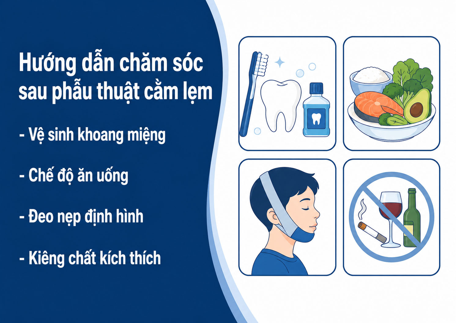 ảnh mô tả Hướng dẫn chăm sóc và cách phòng tránh rủi ro sau phẫu thuật