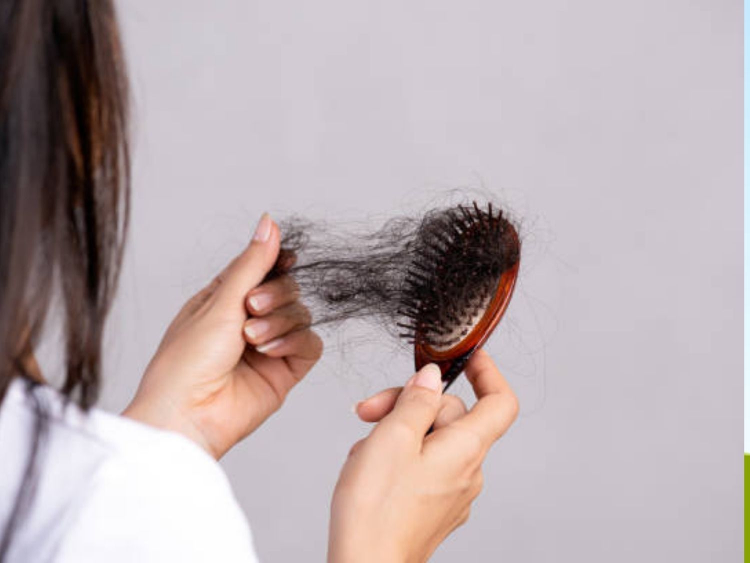 tóc rụng nhiều liên tục trong thời gian dài