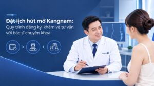 Đặt lịch hút mỡ Kangnam: Quy trình đăng ký, khám và tư vấn với bác sĩ chuyên khoa