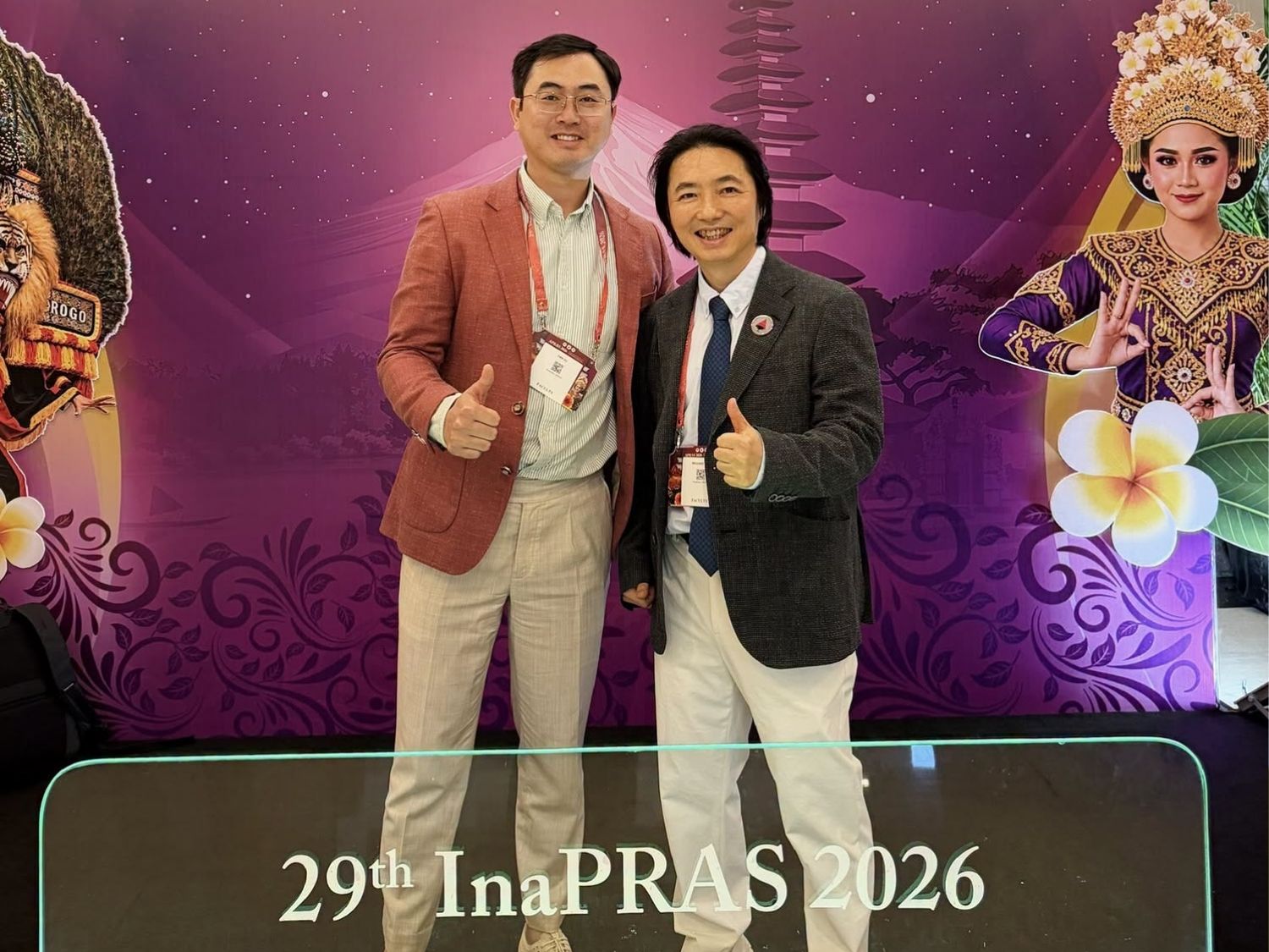Dr. Richard Huy và Dr. Vũ Minh Tân tại Hội nghị APRAS 2026