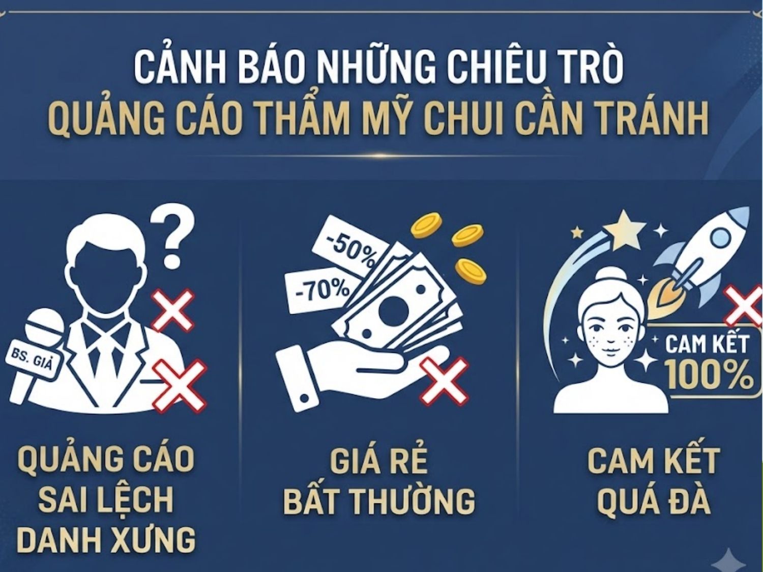 Cảnh báo những chiêu trò quảng cáo thẩm mỹ chui cần tránh