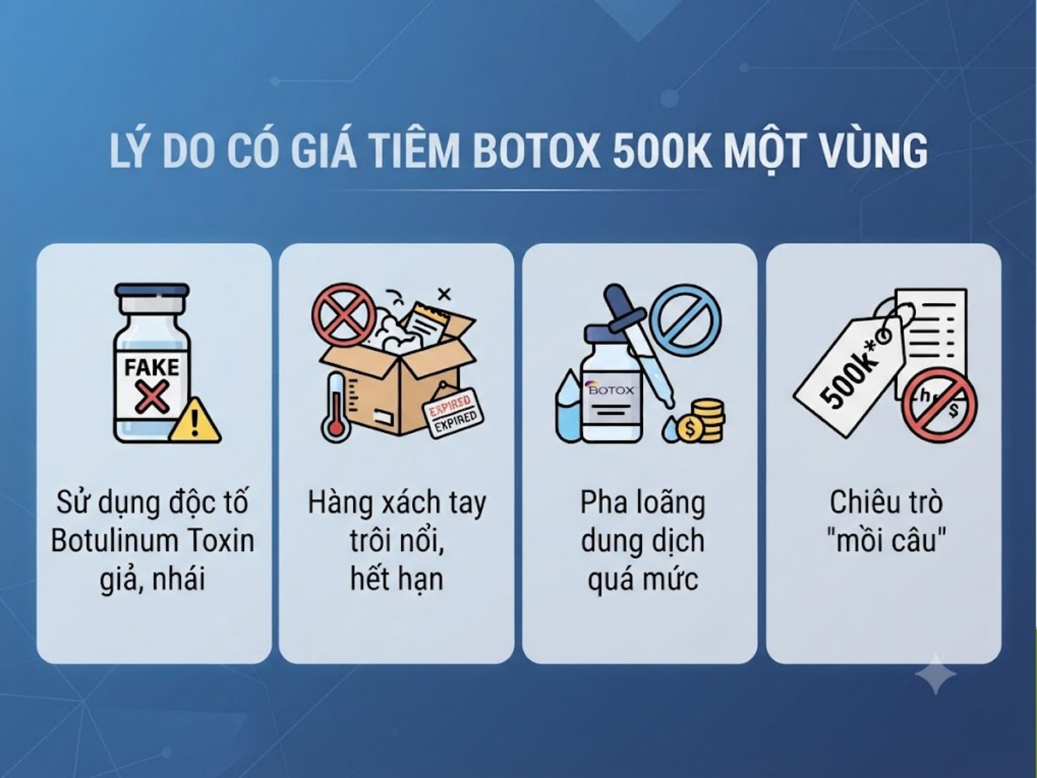 ảnh mô tả Thực hư dịch tiêm botox 500k một vùng trên thị trường