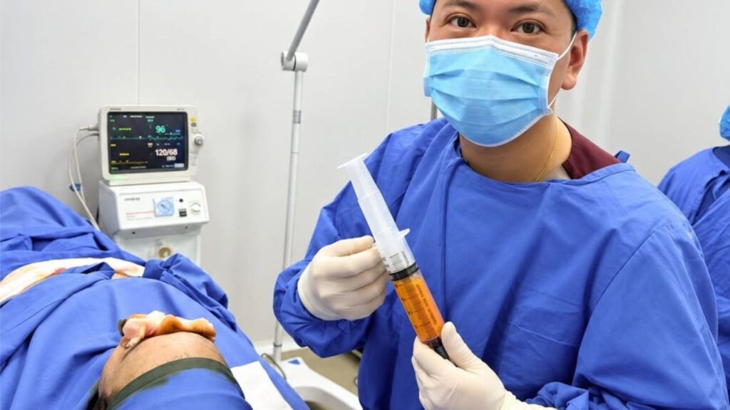 Kangnam có cấy mỡ tự thân không và cơ sở nào thực hiện?