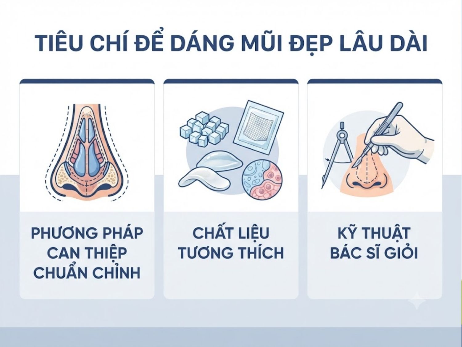nếu ứng dụng đúng phương pháp tái cấu trúc toàn diện, sử dụng chất liệu sụn tương thích cao và được thực hiện bởi bác sĩ giàu kinh nghiệm giúp duy trì dáng mũi