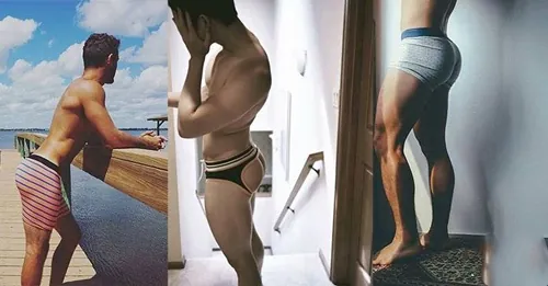 tướng đàn ông mông cong 