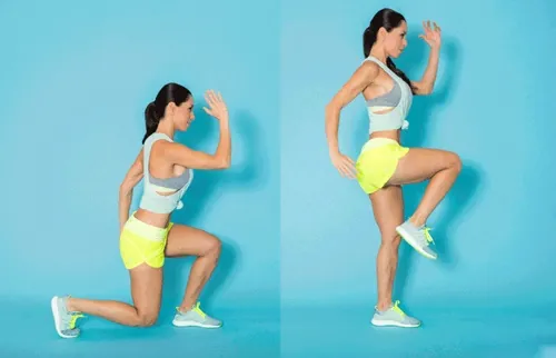 Động tác chùng chân co gối rất đơn giản nên có thể tập bất cứ lúc nào rảnh rỗi cách làm mông nhỏ gọn