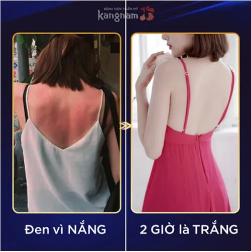 tắm trắng có tác hại gì