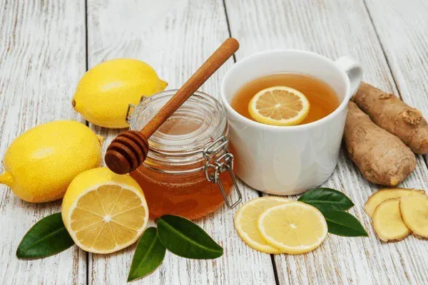 loại bỏ mỡ bụng với chanh và mật ong
