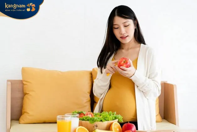 Duy trì chế độ ăn uống khoa học trong thời kì mang thai