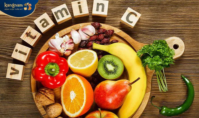 Bổ sung các loại trái cây, rau xanh 