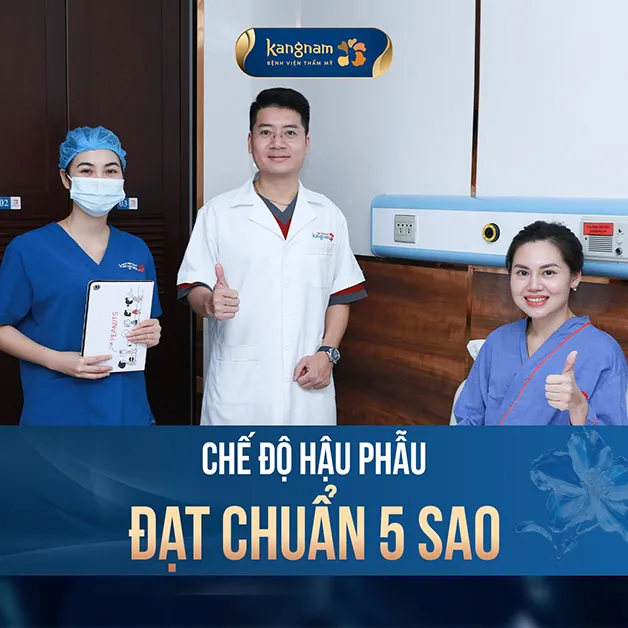 Chế độ hậu phẫu tại Kangnam chu đáo 