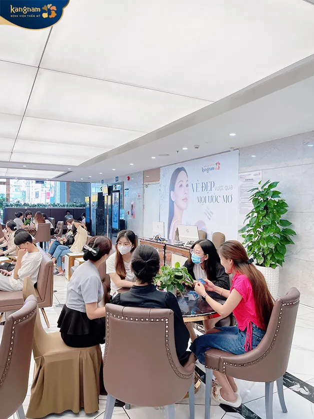 Chi nhánh Kangnam tại Hải Phòng được khách hàng tin tưởng sử dụng dịch vụ 