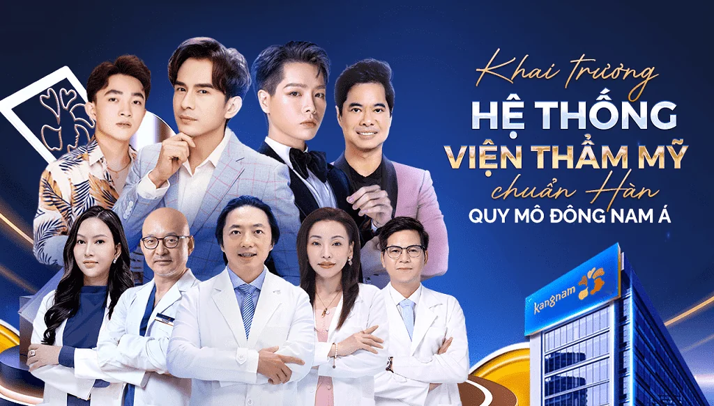Khai trương Kangnam với sự góp mặt của nhiều giọng ca nổi tiếng và nhiều chuyên gia làm đẹp