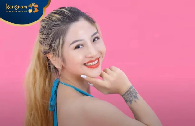 Hình ảnh Hot girl Bông Trần sau 10 ngày phẫu thuật