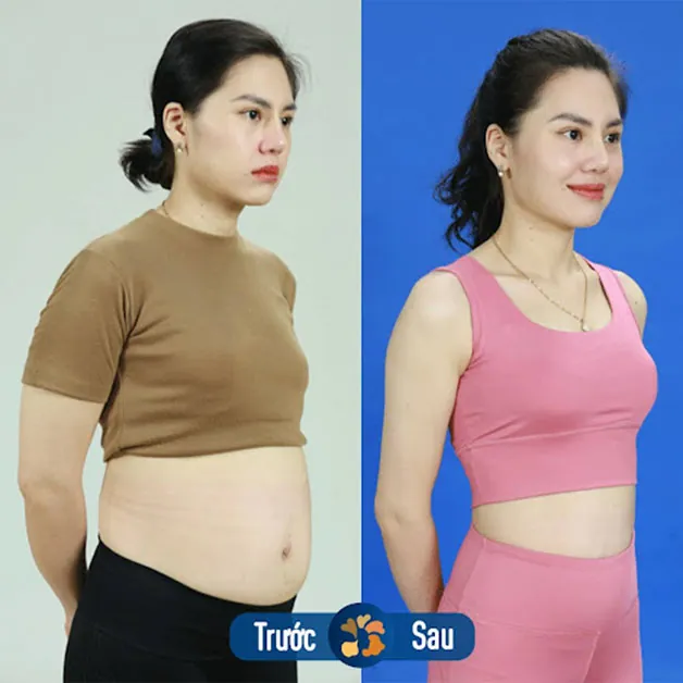 Khách hàng tự tin hơn với thân hình săn chắc, vòng eo thon gọn