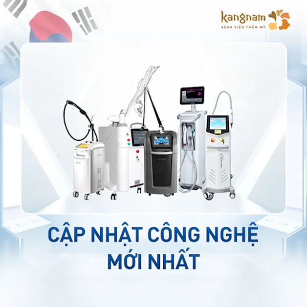 Kangnam thường xuyên cập nhật những công nghệ mới