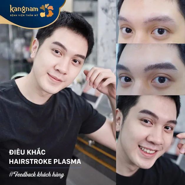 Dáng chân mày nam tính và góc cạnh