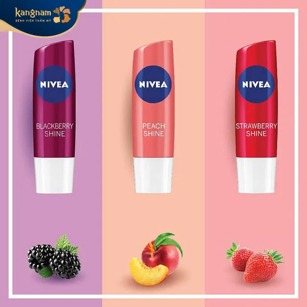 Son dưỡng môi Nivea Caring Lip Balm, cho đôi môi mềm mại, sáng màu