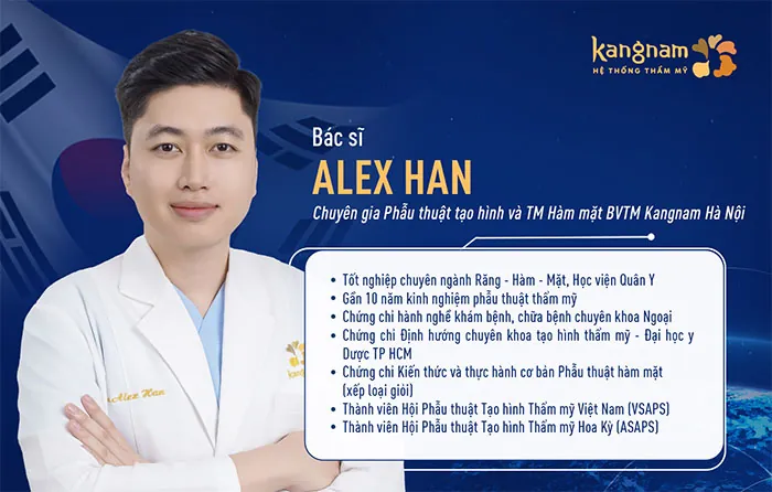 Thông tin về bác sĩ Alex Han