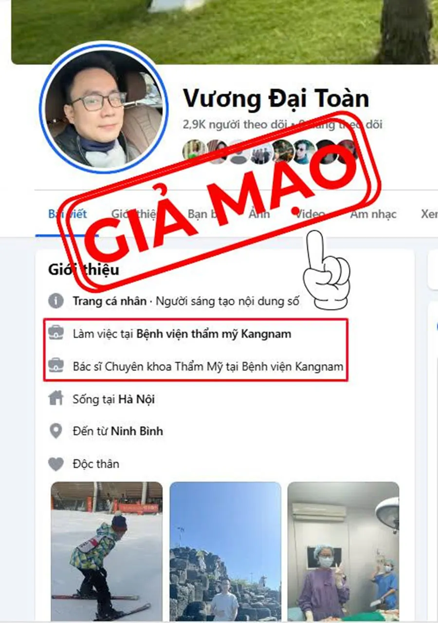 Bác sĩ giả danh bác sĩ Kangnam