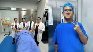 Trọng Nhân bước vào ca phẫu thuật cắt da thừa đầu tiên tại Thẩm mỹ Kangnam