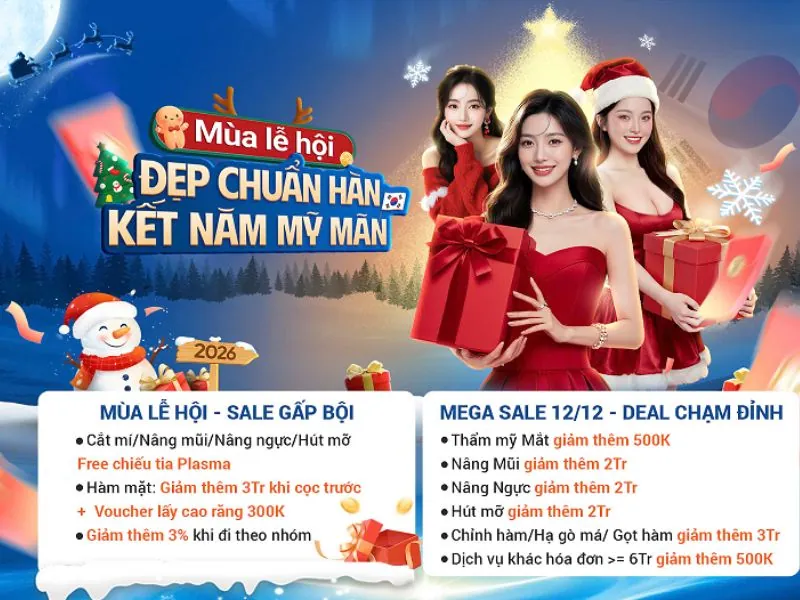 Kangnam bùng nổ ưu đãi mùa Lễ hội cuối năm