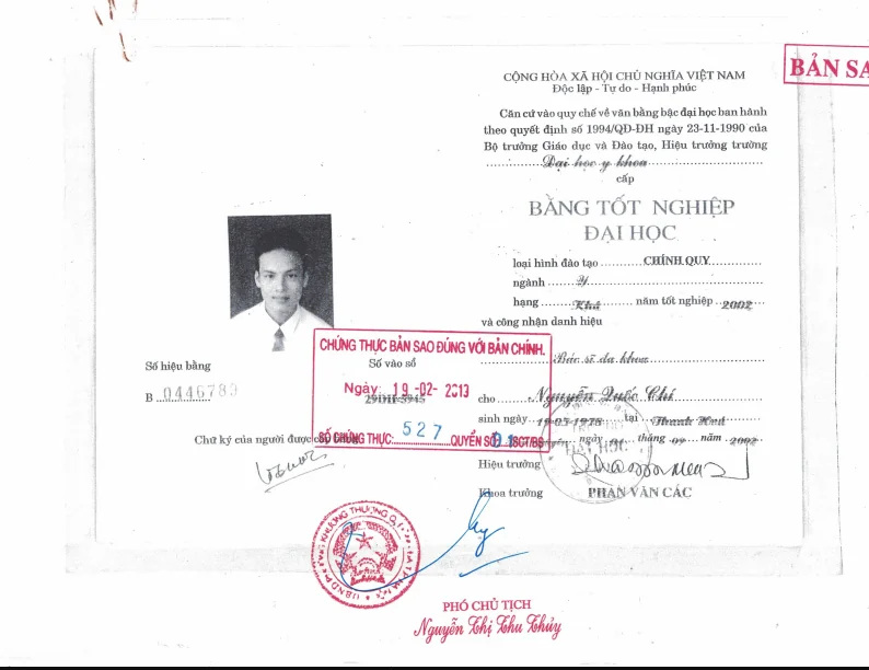 Bằng Tốt nghiệp Đại học