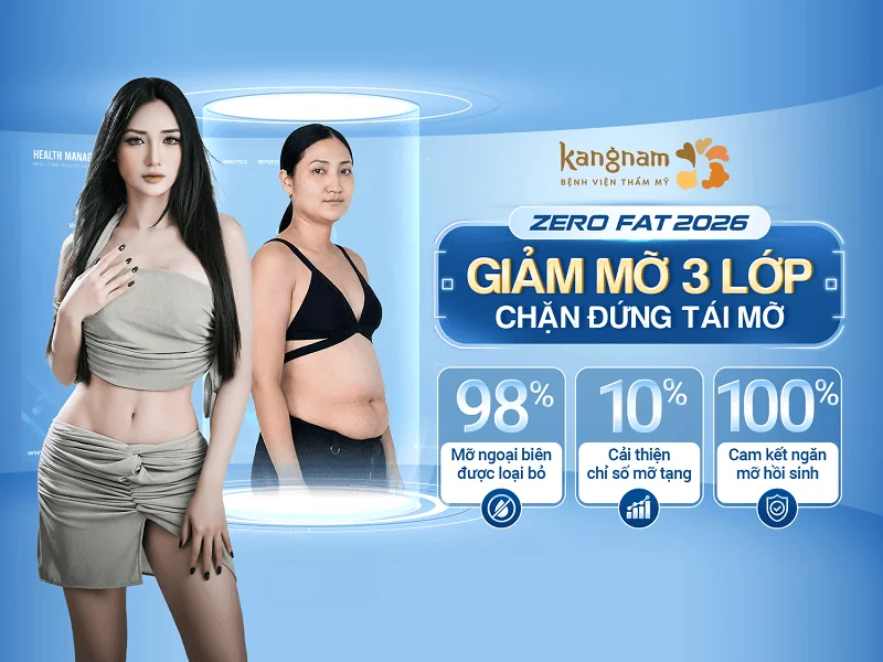 Giảm mỡ chuẩn Y khoa, tác động chính xác vào lớp mỡ thừa, không xâm lấn vào các vùng xung quanh