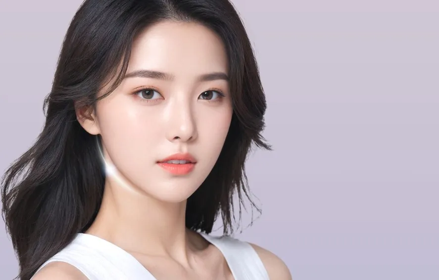 Hình ảnh khối cơ cắn phát triển quá mức che lấp cấu trúc xương hàm.