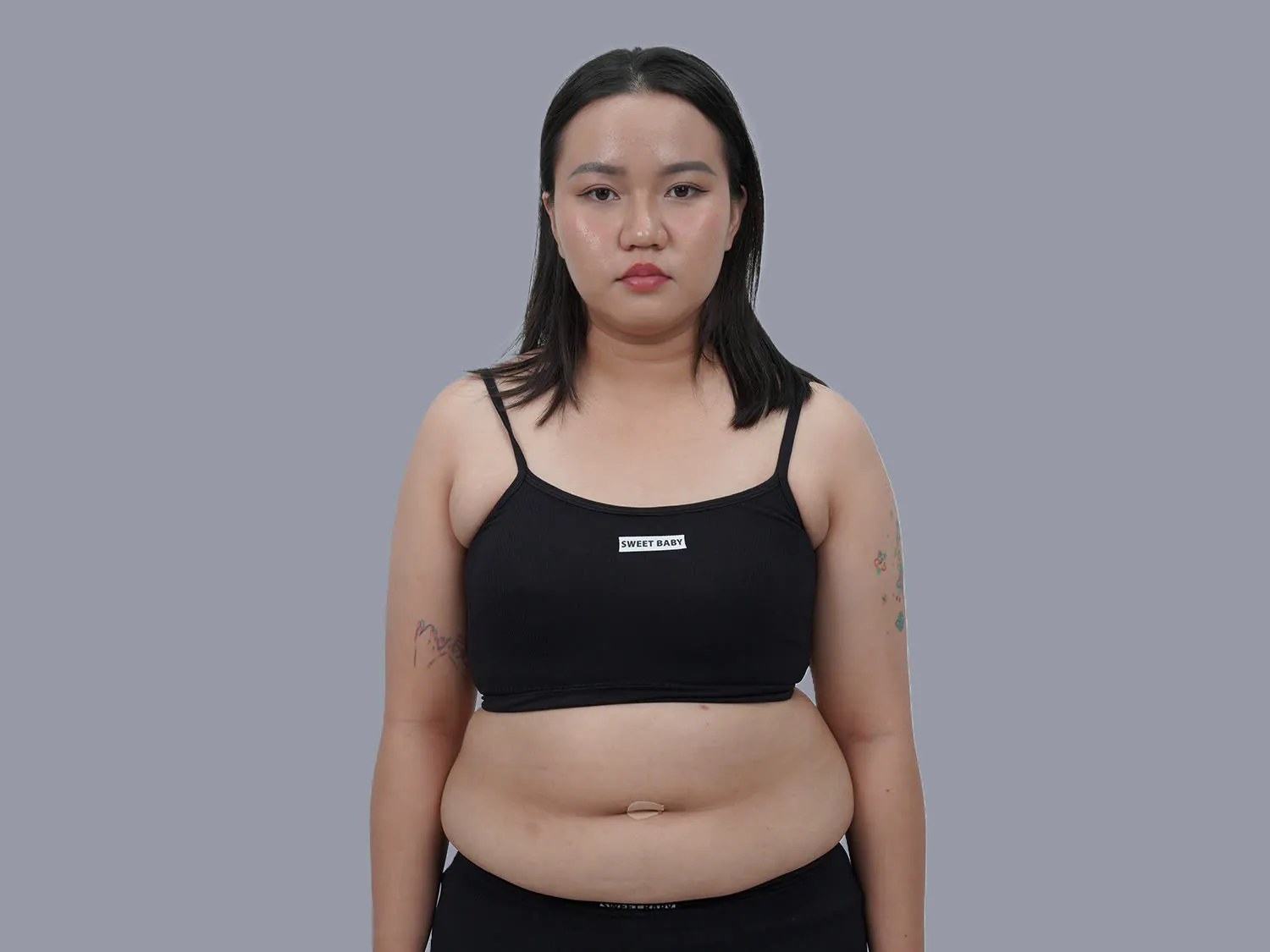 Gia Hân gặp tình trạng mỡ thừa tích tụ nhiều năm