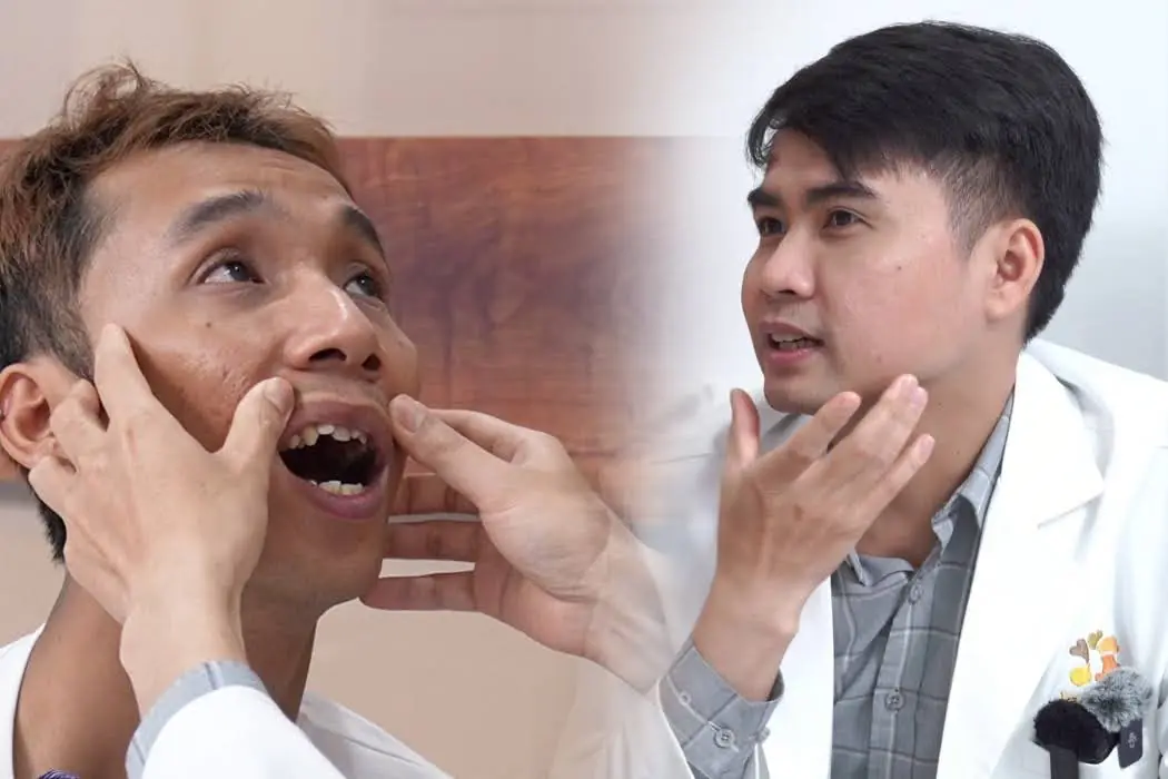 Thay vì độn cằm như kế hoạch ban đầu, các bác sĩ quyết định chỉnh hàm + trượt cằm 