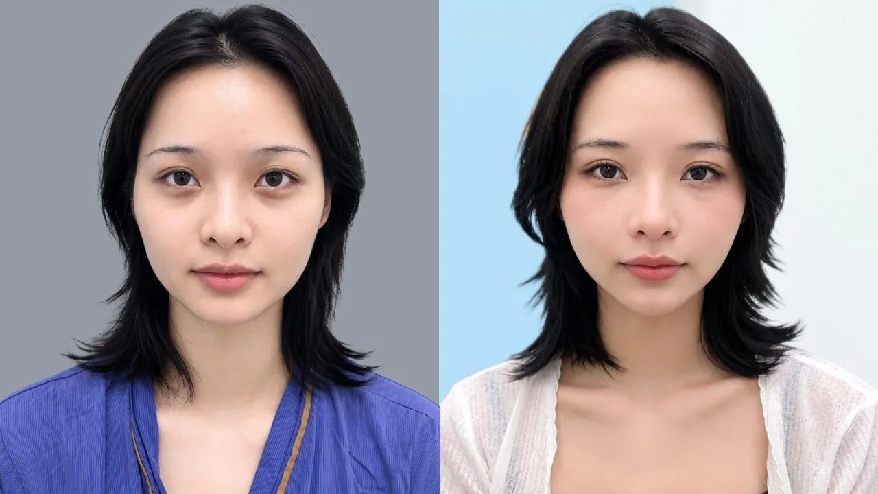Khánh Huyền sau cấy mỡ tự thân toàn mặt tại Kangnam Hà Nội
