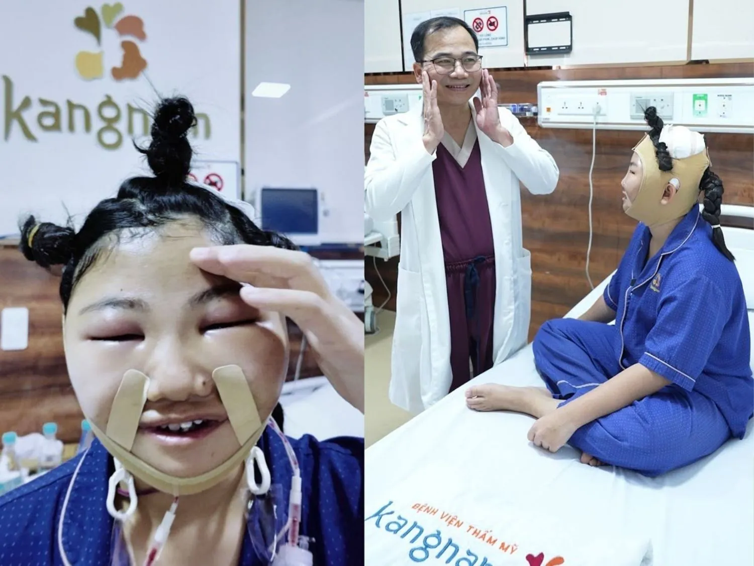 Kim Ngân trải qua quá trình hồi phục với khác biệt lớn, được bác sĩ Trần Huỳnh theo dõi và đồng hành